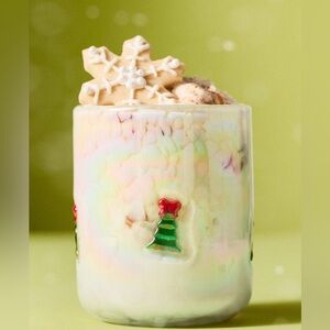 Anthropologie The Festive Icon Juice Class | Confetti Tree | NIB